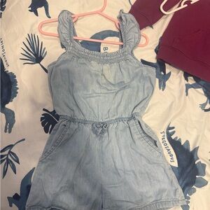 Cat & Jack Light Blue Kids Romper